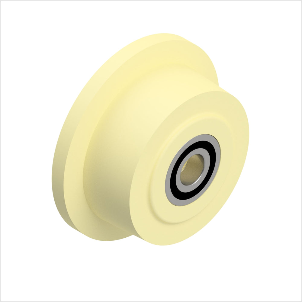 Koło kołnierzowe 200 x 80 mm wykonane z poliamidu