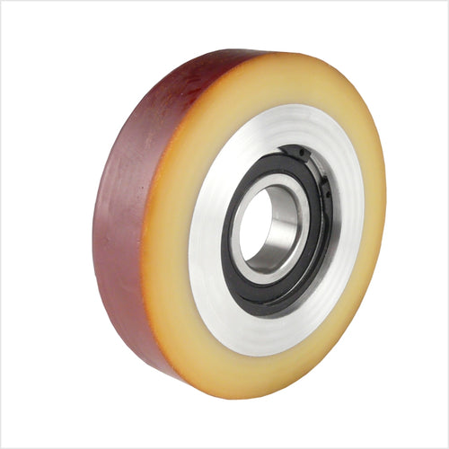 Führungsrolle 70×20 mm Vulkollan® Kugellager 130 kg Bohrung Ø12 mm